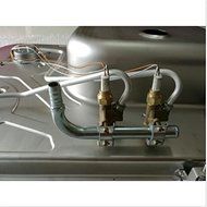 RV, Caravan, Camper, Boating 2 Burner LPG Gas Stove and Sink Combo With Glass Lid GR-588 N9