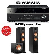 Yamaha RX-V581BL 7.2-Channel Network A/V Receiver + Klipsch RP-260F + Klipsch R-112SW - 2.1 Reference Premiere...
