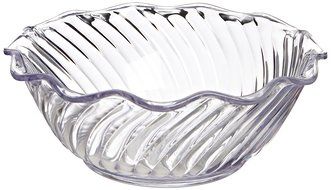 Carlisle 453307 SAN Tulip Bowl, 13 oz. Capacity, 5.56 x 2.12", Clear (Case of 24) N3