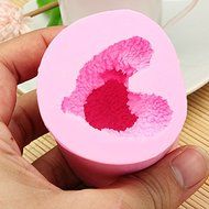 Bluelover 3D Cute Little Bear Silicone Mold Fondant Chocolate Soap Mould N2