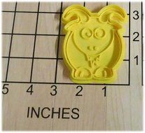 Kids Farm Goat Shaped Fondant Cookie Cutter and Stamp #1020 N2