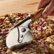 Stainless Steel Pizza Cutter Turning Kit, Chrome Finish N3
