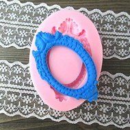 Sher Ring Bake Fondant cake mold,L8.5cmW6cmH1.2cm