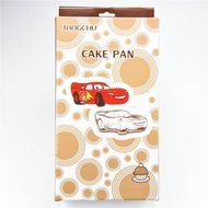 TANGCHU Aluminum Alloy Lightning Car Shape Cake Pan Cake Decorating Mold 11.8*9.25inch; 1.96inch in Height Silver N5