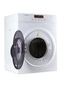 Majestic 13 lb.Compact Standard Electric Dryer in White with Silver Trim MJ860D coming with Venting and Sensor... N7