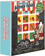 Handstand Kitchen Child's 'Farmers Market' Apron, Mitt and Chef's Hat Gift Set N3