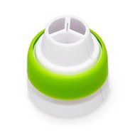 Russian Piping Tips Set - Cake Decorating Kit - Professional Tri Color Coupler And Reusable Silicone Pastry Bag... N3