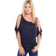 Banggood Sexy Womens Irregular-shape T-Shirt Summer Casual Blouses Tops N2