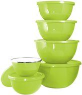 Reston Lloyd Calypso Basics 12-Piece Bowl Set, Lime N3