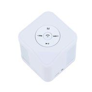 XC-R01 quadrate multi-functional voice call bluetooth speaker -WHITE N2