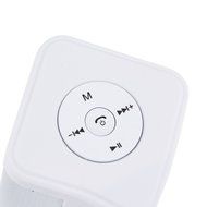 XC-R01 quadrate multi-functional voice call bluetooth speaker -WHITE N6