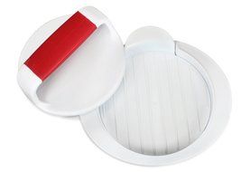 Aprince Burger Press, Hamburger Patty Maker, Hamburger Presser (White - Square Plastic) N18