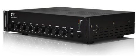 OSD Audio PA-90; Commercial 70V/100V/8 ohm Mono Integrated Amplifier/Mixer with 7 Inputs (3 Mic, 1 Telephone &amp;... N3