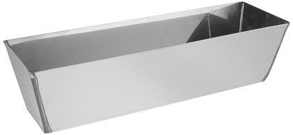 Kraft Tool DW718 Heli-Arc Stainless Steel Mud Pan, 18-Inch