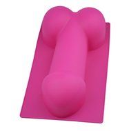 Vi Bachelorette Party Penis Cake Mold Silicone, Hilarious Jelly Mold, Funny Loaf Pan, 11 Inch N6