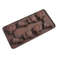 Silicone Chocolate Mold Christmas Ice Cube Tray