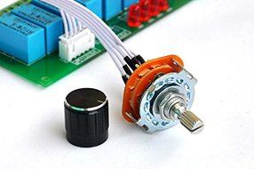 Electronics-Salon Balanced Four Stereo Audio Signal Input Selector Relay Module. N3