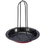 edealing(TM) Upright Vertical Chicken Roasting Poultry Bbq Roaster Tray Rack Bowl Pans For Bbq Party Grilled Chicken... N7