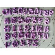 Y&amp;XL&amp;H Cartoon Alphabet Plastic Cookie Cutter 36 pcs N2