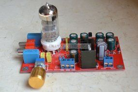 New Tube 6N3 Buffer Audio Preamplifier Pre-AMP Board 10W + AC12V Power Adapter N6