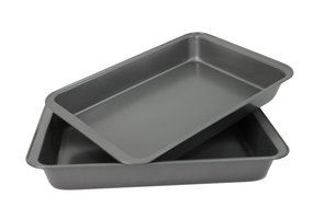 Hamilton Beach Set of 2 Nonstick Oblong Pans