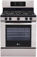 LG LRG3091ST 30" Stainless Steel Gas Sealed Burner Range N6