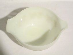 Vintage 1960s Pyrex Sandalwood Ivy Cinderella Mixing Nesting Batter Bowl - 1 1/2 Pint N2