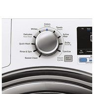 GE GFWS1700HWW 4.3 Cu. Ft. White Stackable Front Load Washer - Energy Star N2