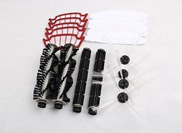 Original A320 Robot Vacuum Cleaner Replacement parts, including Mop Filter Side brush Hair brush and Rubber brush N2