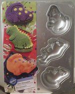 Wilton Mini Dinosaurs Party Cakes Pan