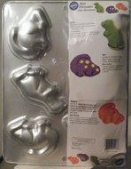 Wilton Mini Dinosaurs Party Cakes Pan N2