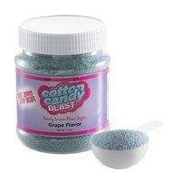 Cotton Candy Floss Sugar Fun Pack ~ Blue Raspberry, Cherry &amp; Grape Floss Sugar and 50 Paper Cotton Candy Cones... N2