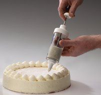 Westmark Westmark Garnishing and Doughnut Filling Syringe - The Ideal Tool For Passionate Bakers, , White N8