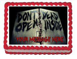 Zombie Edible Cake Topper 2