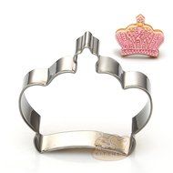 Henai Stainless Steel Imperial Crown Cookie Cutter Mold For Party