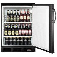 Summit FF7LBLPUB Black Pub Cellar With Glass Shelves Front-Mounted Lock Hidden Evaporator Deep Shelf Capacity...