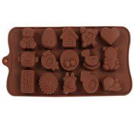 Silicone Molds - Cake Baking Mold - Candy Molds - Chocolate Molds - Popsicle Molds Heart and Bear House BOWS -... N11