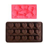 Silicone Molds - Cake Baking Mold - Candy Molds - Chocolate Molds - Popsicle Molds Heart and Bear House BOWS -... N12