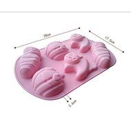 GUO -Cake molds Chocolate molds Silica gel 5 pieces