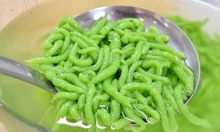 Buylucky Thai Traditional Kitchenware for LOD CHONG / SARIM Cendol Imilk) Stianless Mold Thai dessert.Milk N3