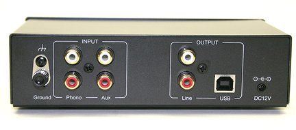 Technolink TC-756USB RIAA Moving Magnet Phono Preamp with AUX Input and USB (Computer) Output N3
