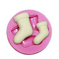 Y&amp;XL&amp;H Fondant Cake Decorating Tools Christmas Stocking Silicone Mold For Cupcake Candy Chocolate Soap Arts &amp;...