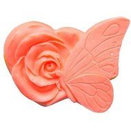 Y&amp;XL&amp;H Butterfly Flowers Fondant Cake Chocolate Silicone Mold Cake Decoration Tools,L9.5cmW7.5cmH4.3cm