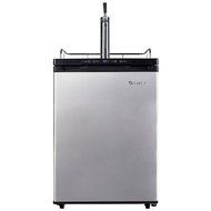 EdgeStar Full Size Kegerator with Digital Display - Black and Stainless Steel