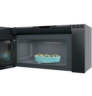 GE PVM9005DJBB Profile 2.1 Cu. Ft. Black Over-the-Range Microwave N5