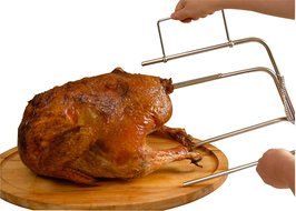 Turkey Roaster - The Original Upside Down Turkey Dunrite Stainless Steel Cooker N2
