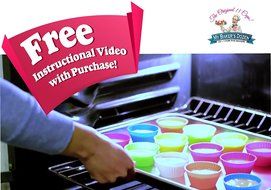 Silicone Baking Cups Set of 12+1 No need for Paper Wrappers Reusable Non-stick Molds No BPA, Easy Release Cupcake... N4