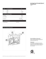 Haier HPL141E 2.6 cu. ft. Compact Electric Vented Dryer with Zinc Coated Drum and Electronic Controls N6