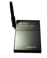 2.4G 2.4GHz Universal Stereo Wireless Music Companion Parter Audio Transmitter Receiver Speaker link Box Adapter N6