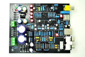 Coaxial Dual WM8740 DAC USB Decoder Board M8741 N4
